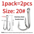 2 Hooks Size 20