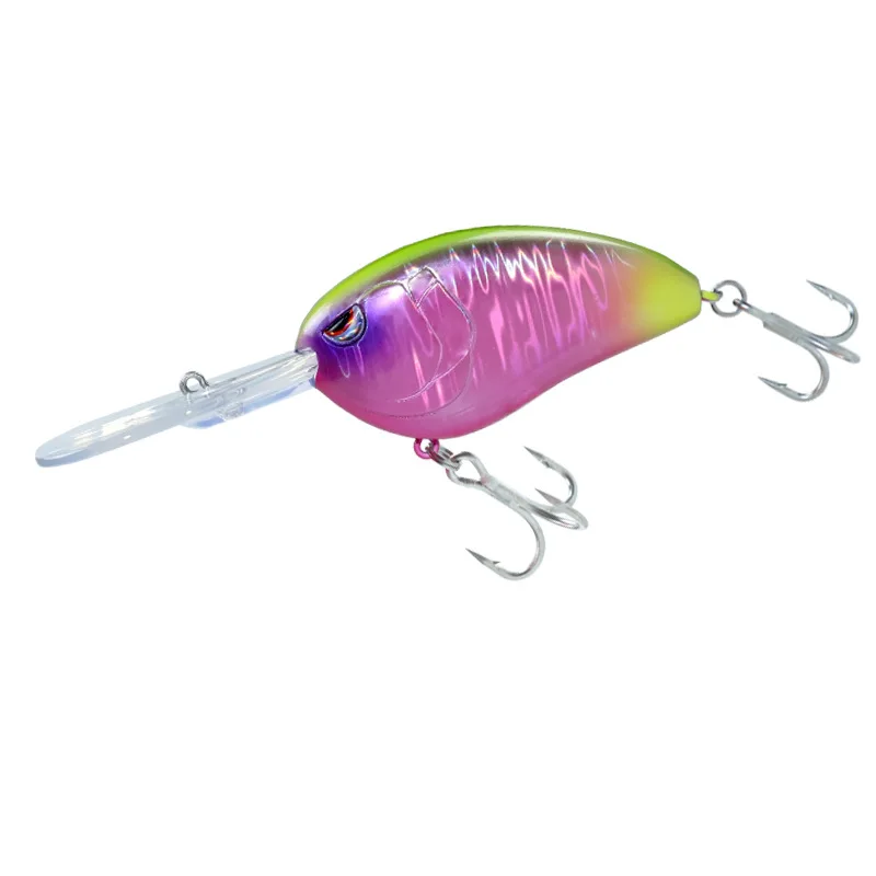 Crankbait buceo profundo placa larga – Señuelo lubina y trucha - imagen 5