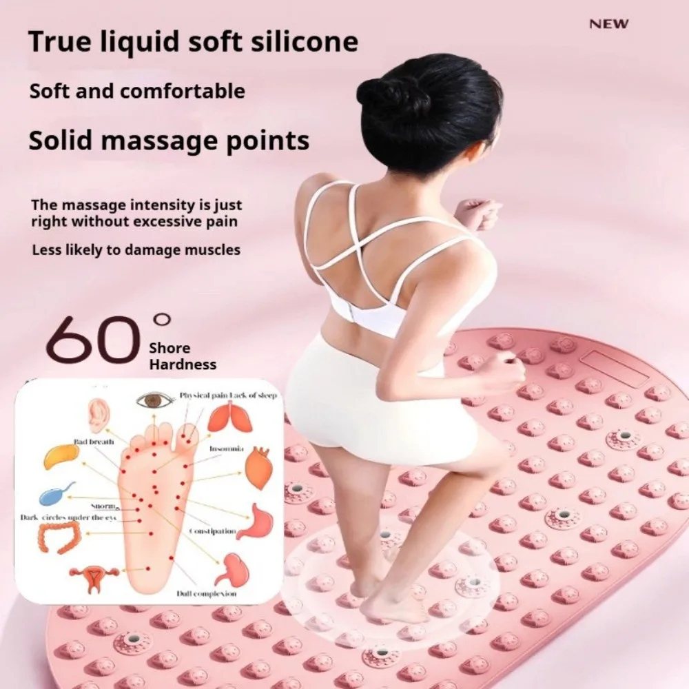 Almohadilla masaje pies silicona – Antideslizante resistente calor - imagen 3