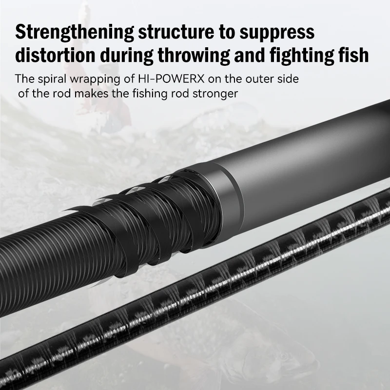 LEYDUN SANJI 1,68 m 1,8 m 1,98 m M cañas de pescar ultraligeras caña giratoria acción rápida guía FUJI caña alimentadora de caña de fundición de carbono - imagen 4