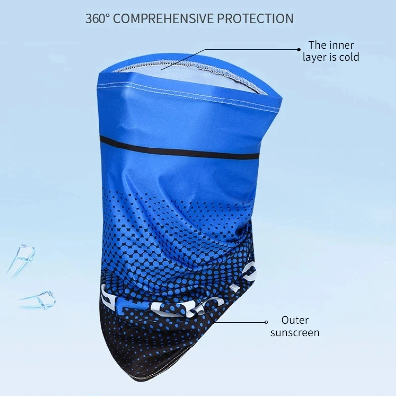 Funda de manga de brazo fresca para hombres y mujeres protección solar manga de hielo protector solar protector de brazo para baloncesto correr ciclismo culturismo - imagen 5