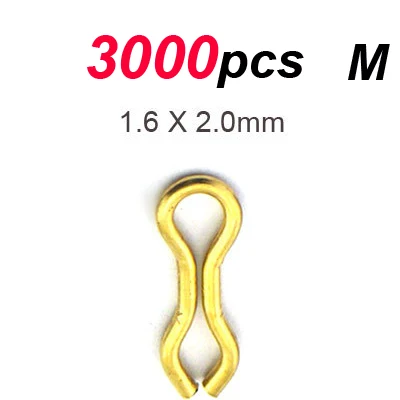 3000PCS Golden M