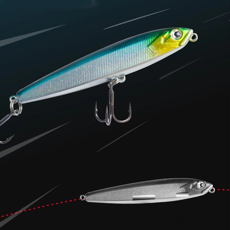 Señuelo de pesca de 10g, 14g, 18g, 24g, cebo duro que se hunde, aparejos artificiales para trucha, lubina y carpa - imagen 5