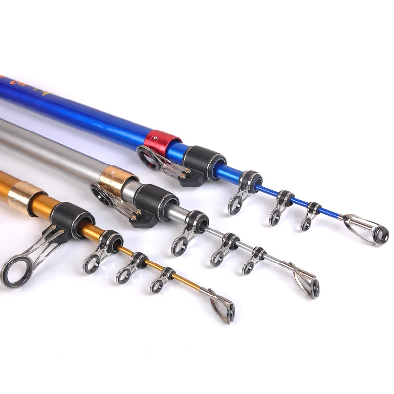 Caña de pescar superdura, peso de pesca pesado, sección larga, telescópica, fuerte fuerza de tracción, distancia de lanzamiento - imagen 3