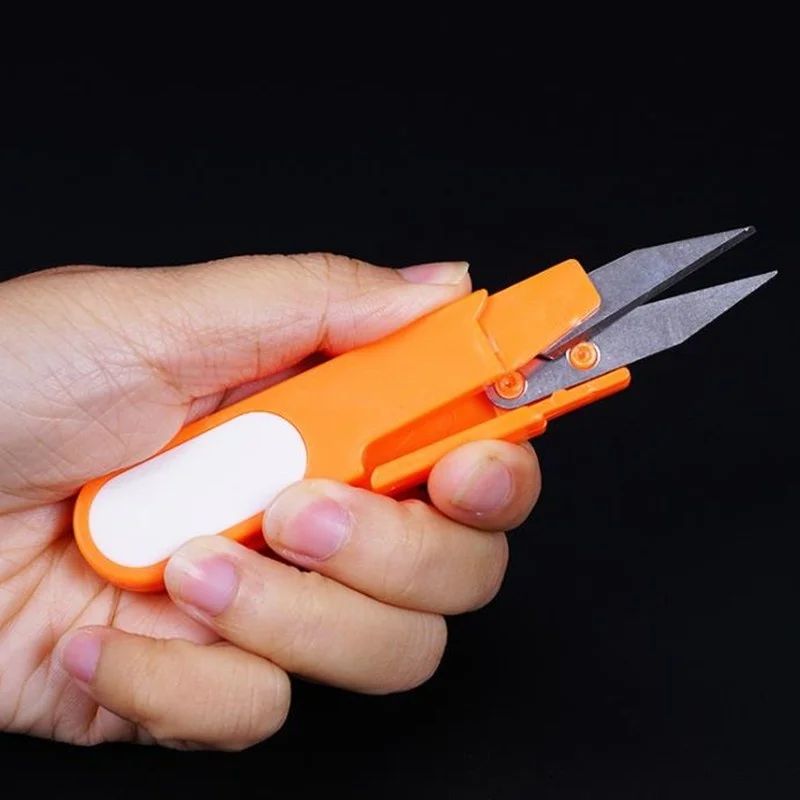 Tijeras para uso de peces, accesorios portátiles de acero inoxidable, cortadora de línea de Pesca plegable, herramienta de tijera, aparejos de Pesca, 1 Uds. - imagen 4