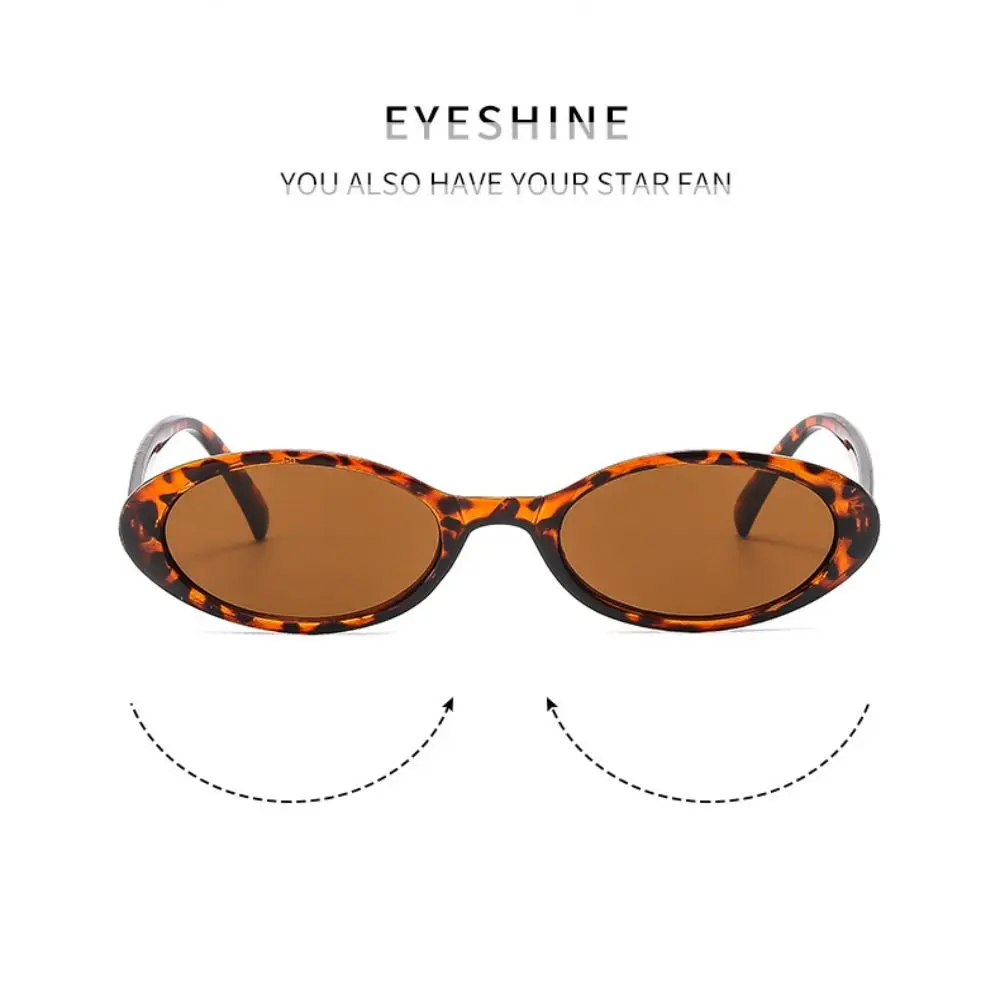 Nuevas gafas de sol Retro con forma de ojo de gato, gafas de sol con montura ovalada de Color caramelo a la moda, gafas para mujer y hombre con protección UV400 - imagen 3