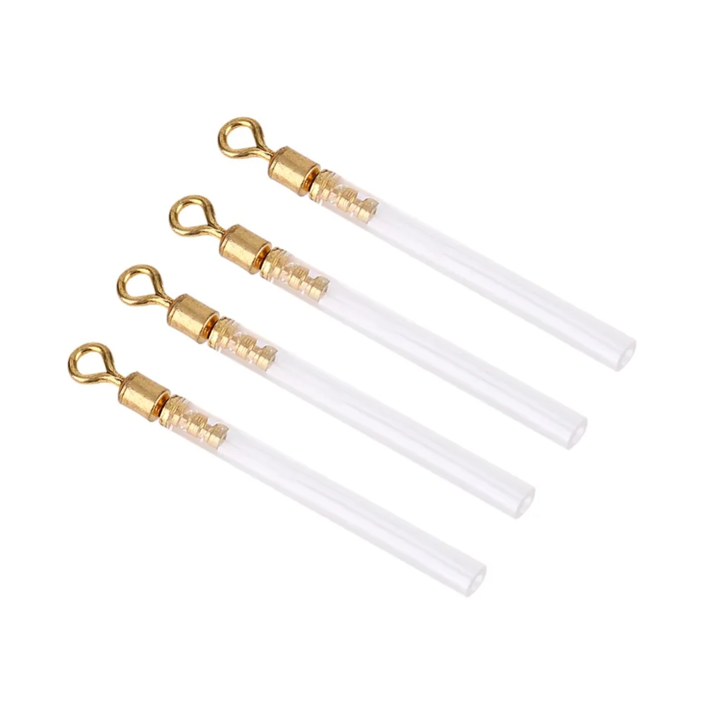 Adaptadores de flotador PVC para pesca de palangre – blancos y dorados - imagen 4
