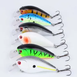 Crankbait Minnow para trucha lubina y carpa