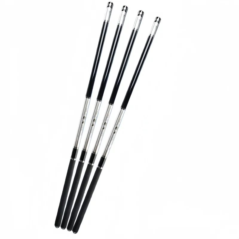 Caña de pescar telescópica, caña de pescar portátil de agua dulce de carbono ultraligera y ultra dura, 3,6/4,5/5,4/6,3/7,2 metros