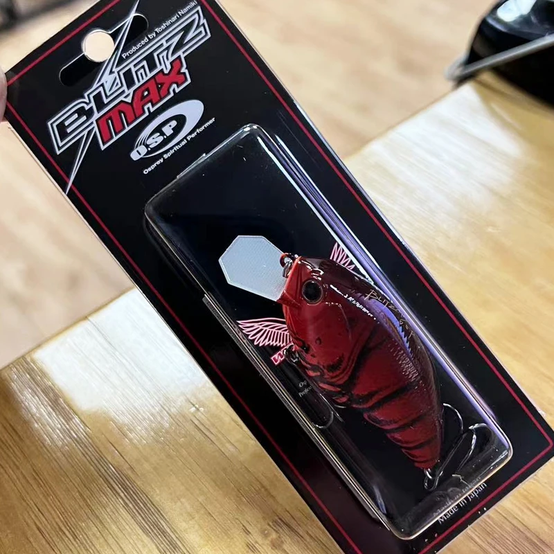 Japón OSP Luya BLITZ-MAX buceo profundo silencioso CRANK tiro lejano cebo flotante depósito negro pit cebo competitivo - imagen 5