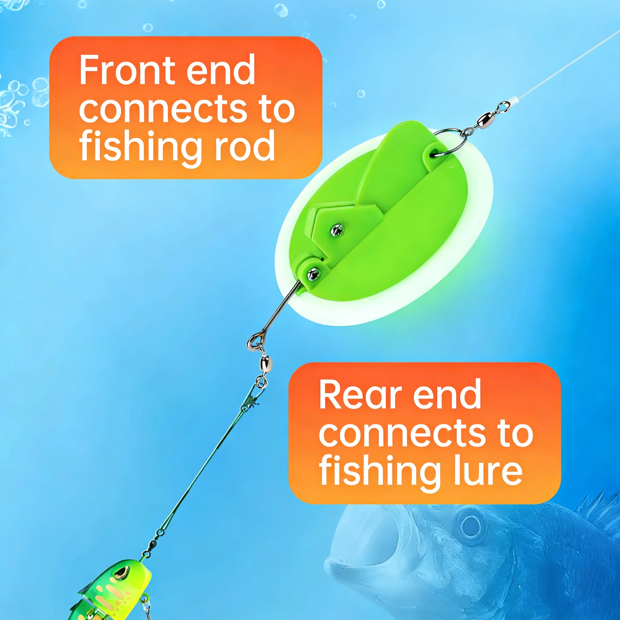 Conector Giratorio Ajustable para Pesca en Mar - imagen 4