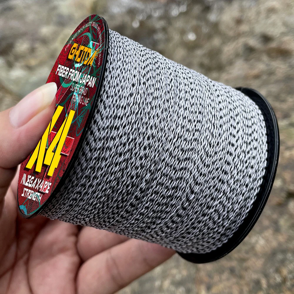 Sedal de pesca trenzado Invisible X4, 300M, 4 hebras, multifilamento para pesca de carpa, 10-80LB, 0,11mm-0,5mm - imagen 3