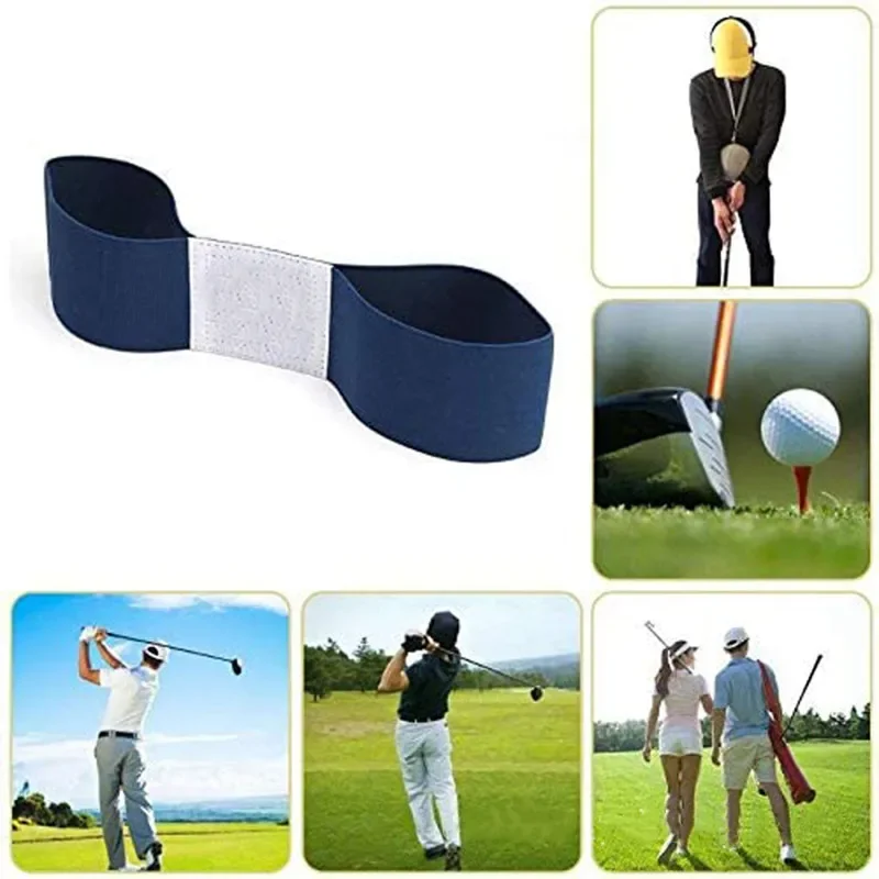 Entrenador de Swing de Golf elástico profesional, banda para el brazo, Corrector de gestos de Swing de Golf para hombres y mujeres principiantes, entrenador de Swing de Golf, 1 ud. - imagen 4