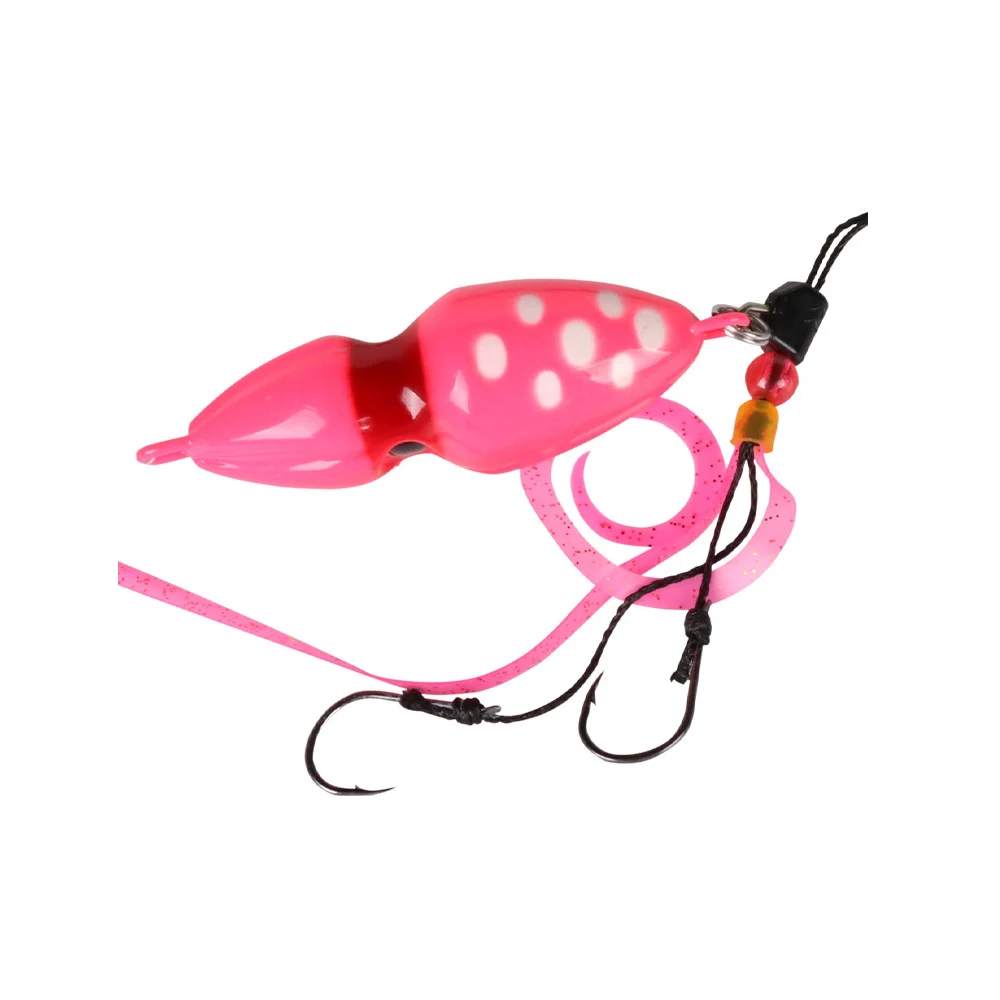 40g-250g calamar Pesca Inchiku cabeza de plantilla de Metal Leurre falda de pulpo Japón Kingfish pargo cacao cebo lento señuelo de Pesca - imagen 4