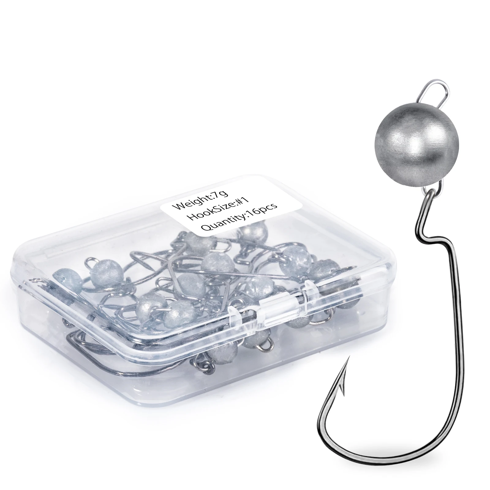 Goture Anzuelos Jig Head para Vinilos de Trucha y Lubina - imagen 4