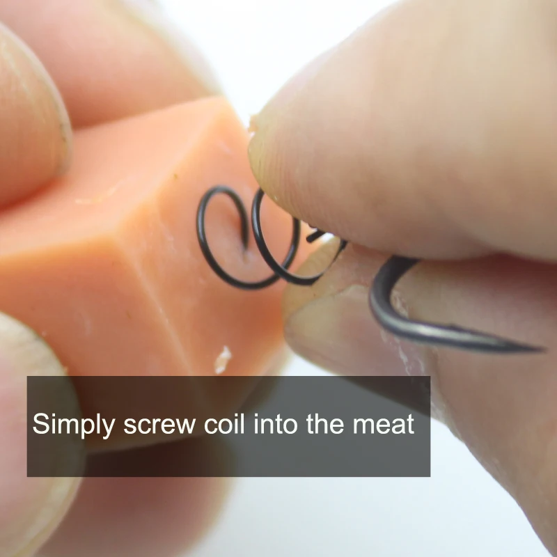 20 piezas cebo de Metal con punta, accesorios de pesca de carpa, cebo, Boilies, Pin con goma transparente, aparejo para el pelo de ronnie de maíz, aparejos alimentadores de carpa - imagen 4