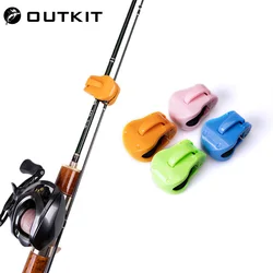 OUTKIT nuevo 2 uds soporte portátil para caña de pescar de playa soporte para caña multifuncional estante para caña de pescar herramientas de pesca