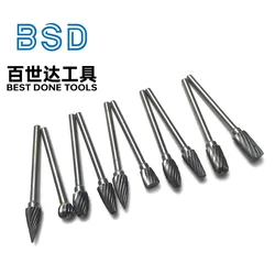 Lima rotativa carburo tungsteno Zhuzhou para fresar madera
