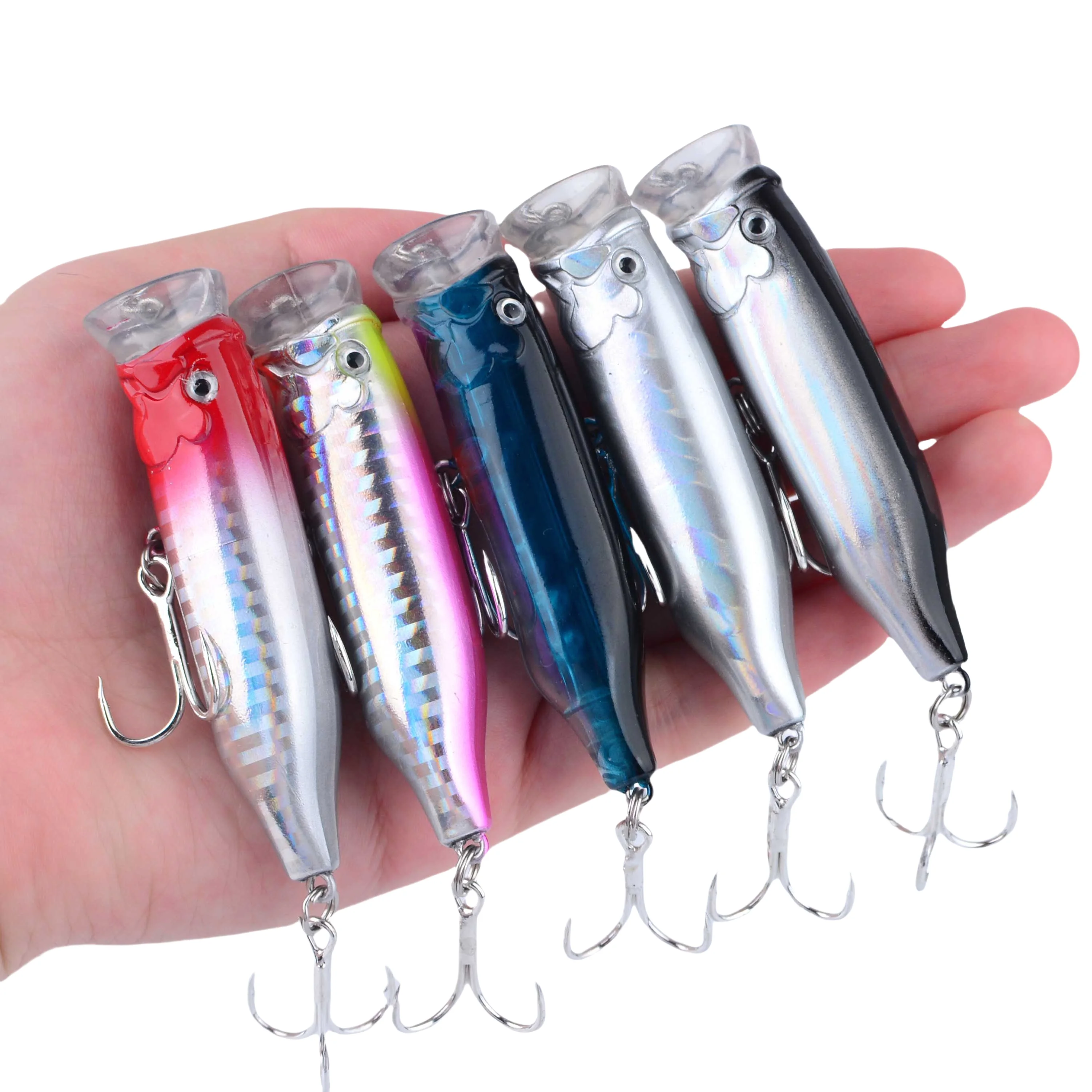 Señuelo Popper Topwater para Lucio y Perca