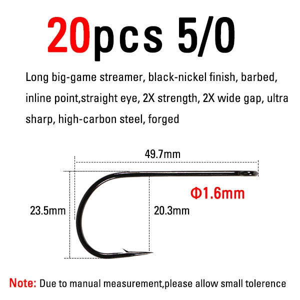 20pcs size 5I0