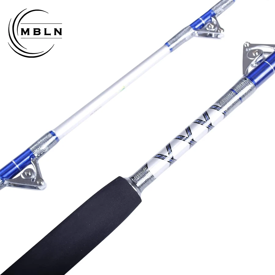 Caña de jigging MBLN – Fibra de vidrio ligera para pesca lenta en embarcación - imagen 4