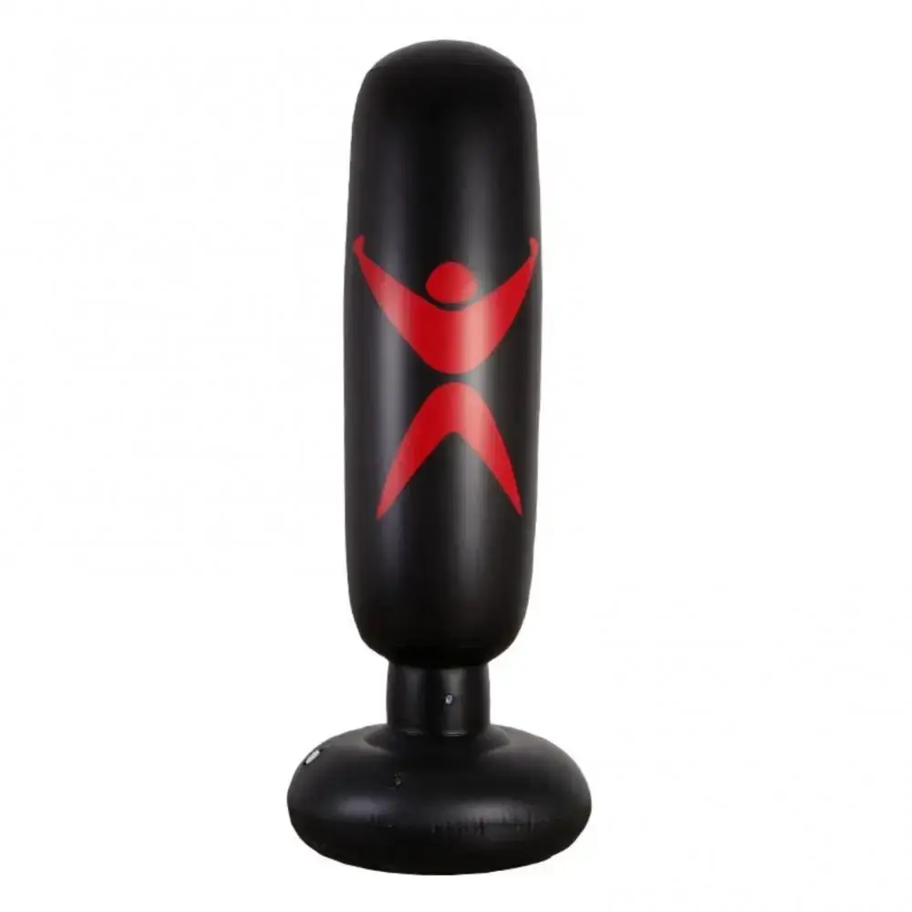 Equipo de Fitness, bolsa de boxeo inflable de 160cm, bolsa de boxeo de PVC para ejercicio, vaso de entrenamiento, soporte de boxeo inflable para interiores - imagen 2