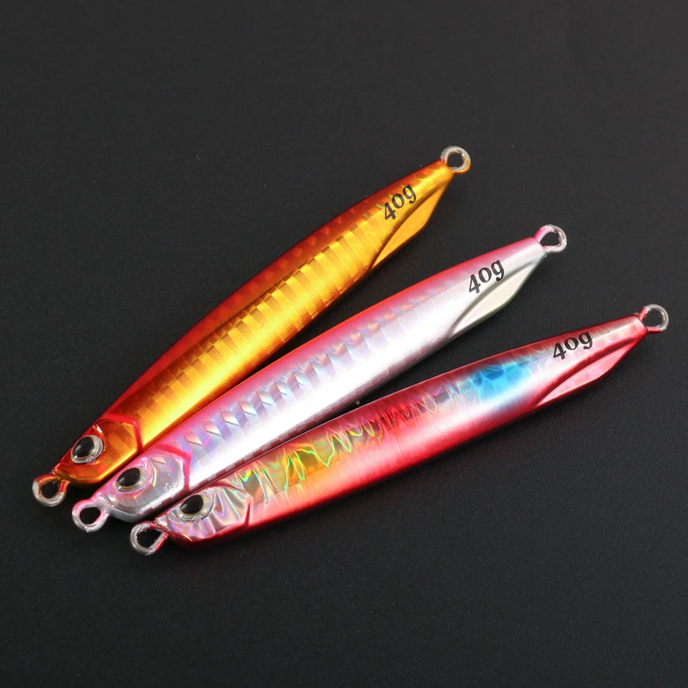 Cuchara Jig Fundida CASTFUN 40-60g Arrastre costero lubina - imagen 3