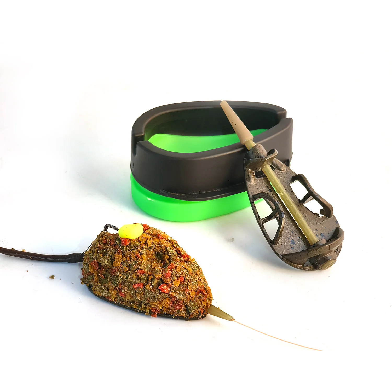 Kit alimentador Method Feeder Sougayilang – Lanzador de cebo para carpa - imagen 2