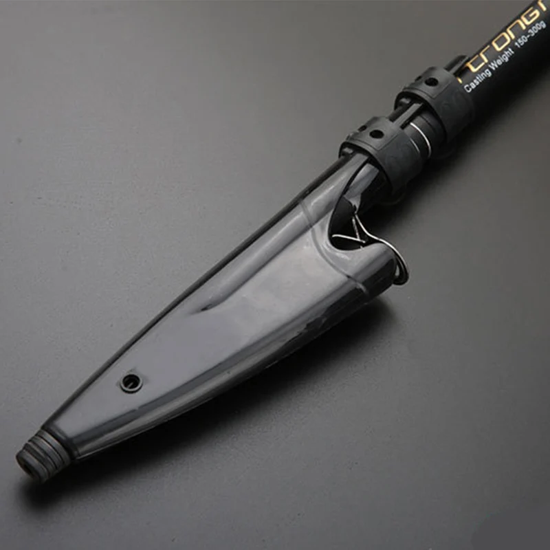 Señuelo telescópico de fibra de carbono, caña de pescar giratoria de 1,8 M-3,6 M, peso de 10-250g, superdura - imagen 2