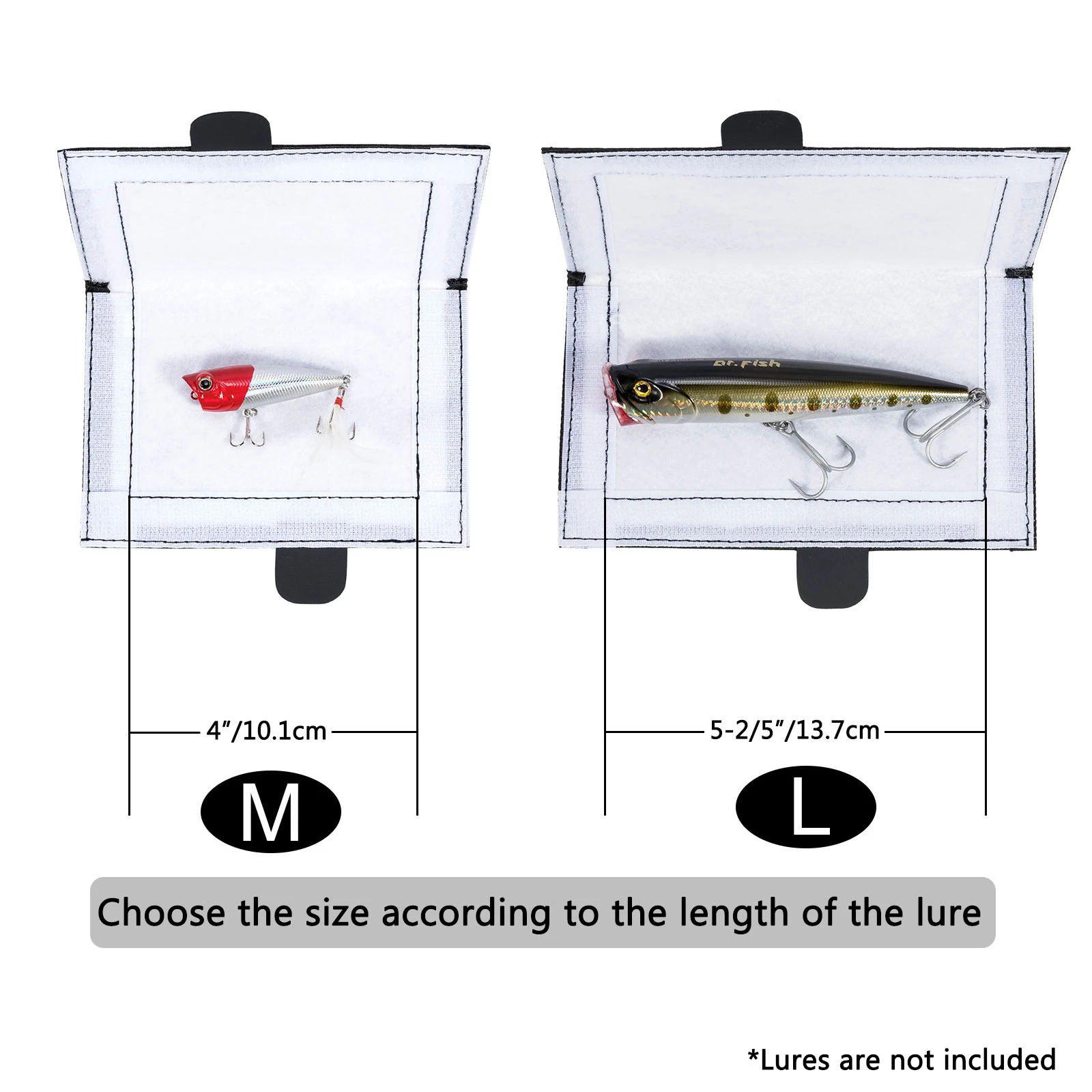 Protector Acolchado para Señuelos – Funda Crankbait y Spinnerbait - imagen 2