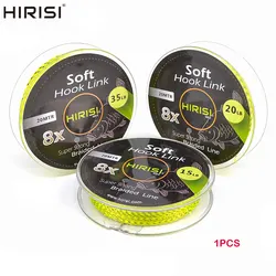 Hirisi Trenza Leadcore 8 hebras - Aparejo para Pelo Carpa
