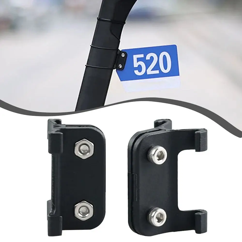 Tornillos de fijación de placa de matrícula de bicicleta, soporte Universal de liberación rápida para número de carrera, accesorios de ciclismo, soporte de tija de sillín de bicicleta - imagen 3