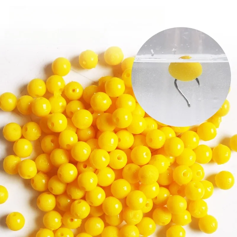 Señuelos de vinilo para pesca – Maíz biónico flotante, gusanos y cuentas - imagen 5