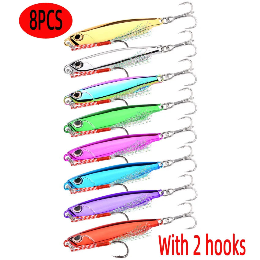 8pcs-With 2 hooks