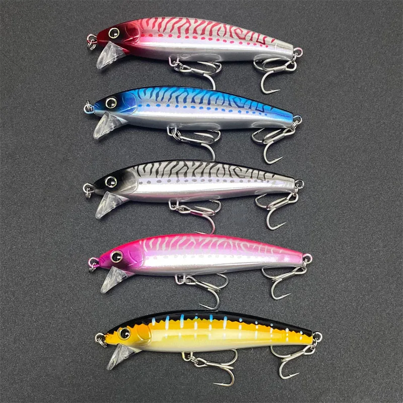 Señuelo de pececillo de hundimiento pesado, 47g, 105mm, pesca de trucha, lubina de agua salada, cebo duro Artificial, Twitch Wobbler Swimbait, equipo - imagen 5