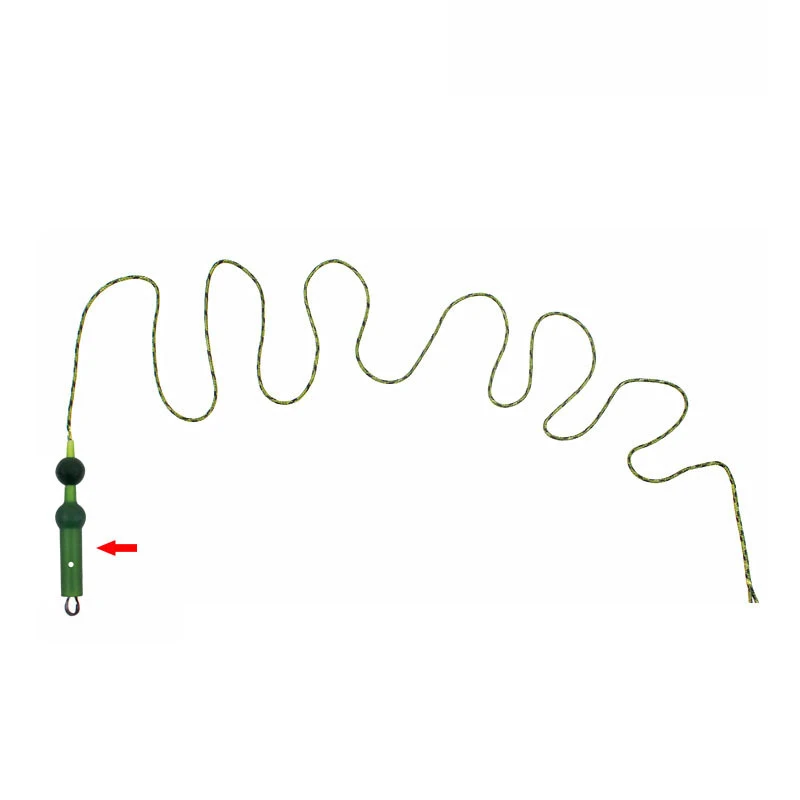 500 unids/lote accesorios de Pesca de carpa aparejos de Pesca tubo de manga antienredos para Pesca Material de Pesca productos Pesca - imagen 3