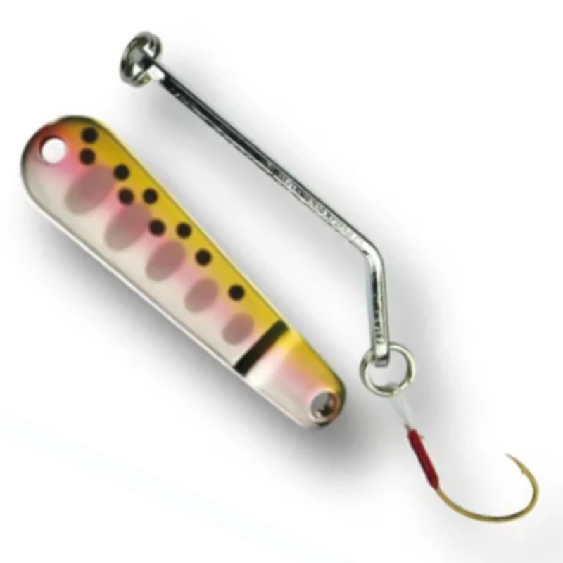 SMITH Smith Mountain-cebo de boca de caballo para trucha, cebo femenino con lentejuelas, Micro-materia Stream, Sub-bait, 4G, 5G, 7g, importado de Japón - imagen 5