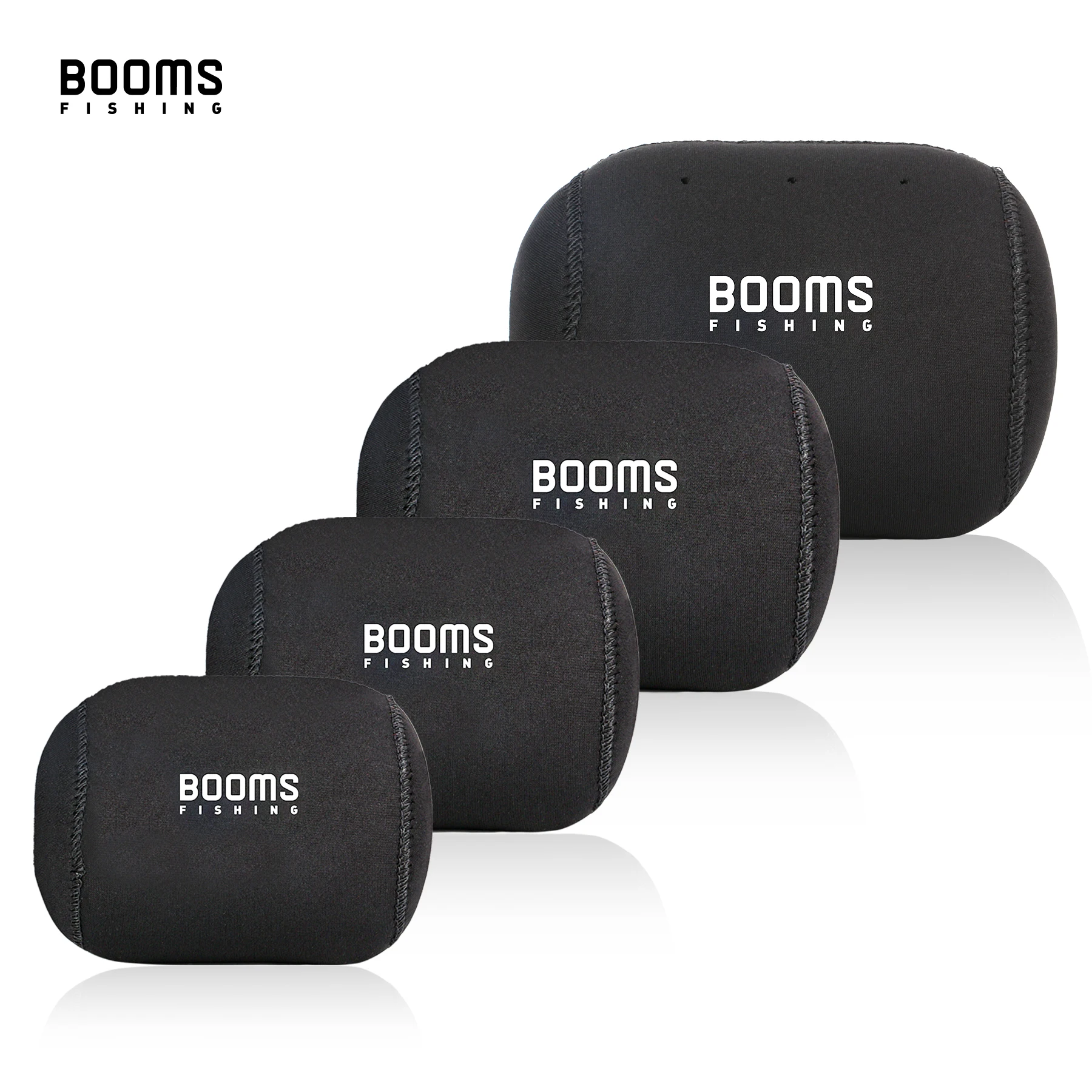 Booms Fishing RC1 Fising-bolsa de carrete, cubierta de tambor de neopreno, funda protectora súper ligera y fuerte, accesorios para bolsas de carrete de Baitcasting