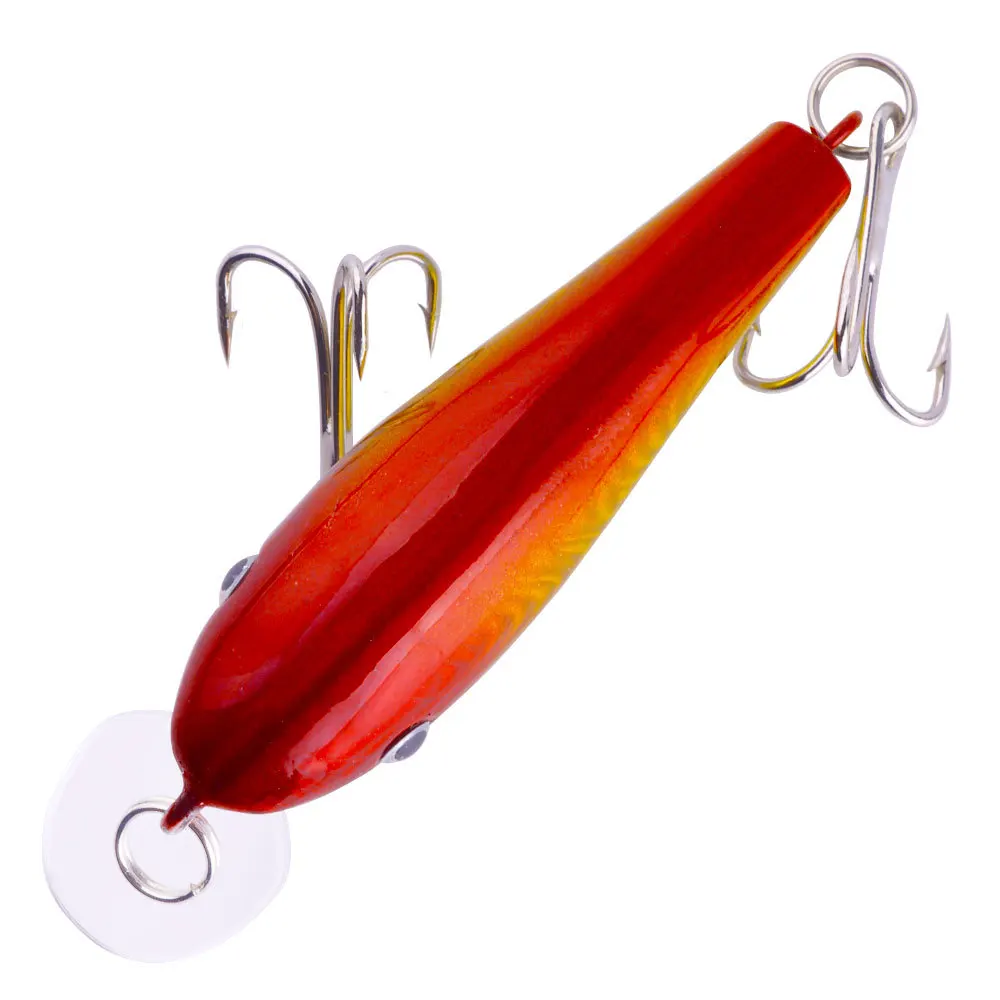 Señuelo de pesca de pececillo que se hunde, Wobblers de 6,2 cm, 4,6g, Crankbait, cebos duros artificiales, trucha, Lucio de agua profunda, aparejos de pesca de lubina, 1 Uds. - imagen 5