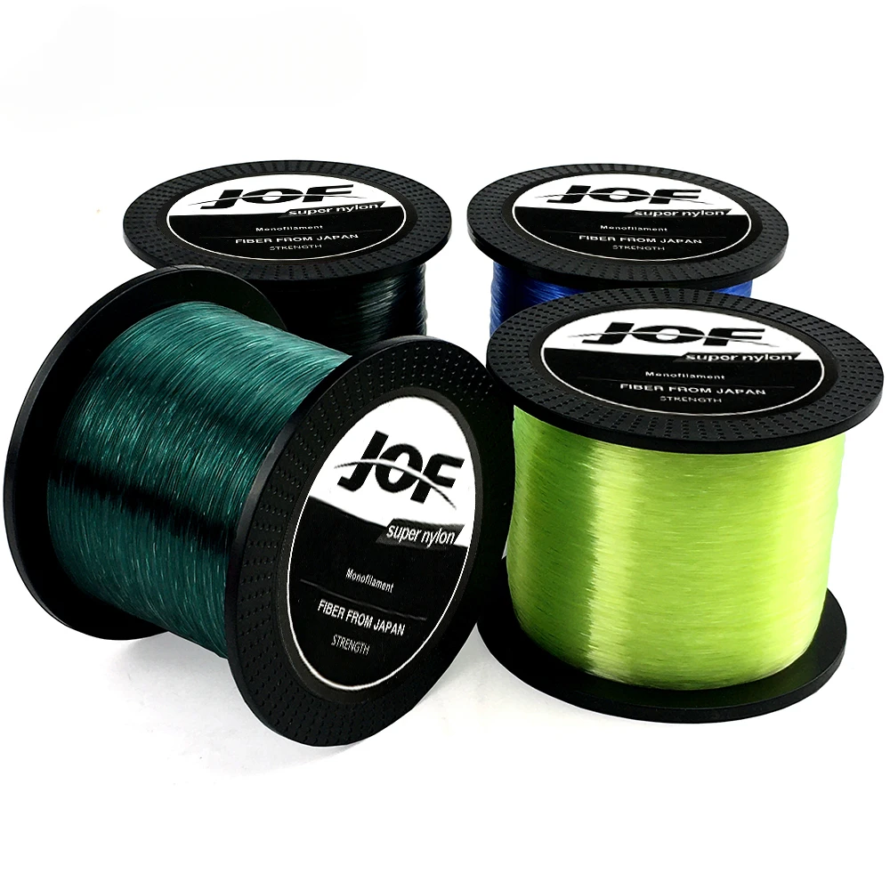 JOF-Hilo de pesca de nailon, hilo de monofilamento de 3,4 LB-28,6 lb, revestimiento de fluorocarbono, alambre de carpa de agua dulce de mar, equipo de pesca de 1000m - imagen 4