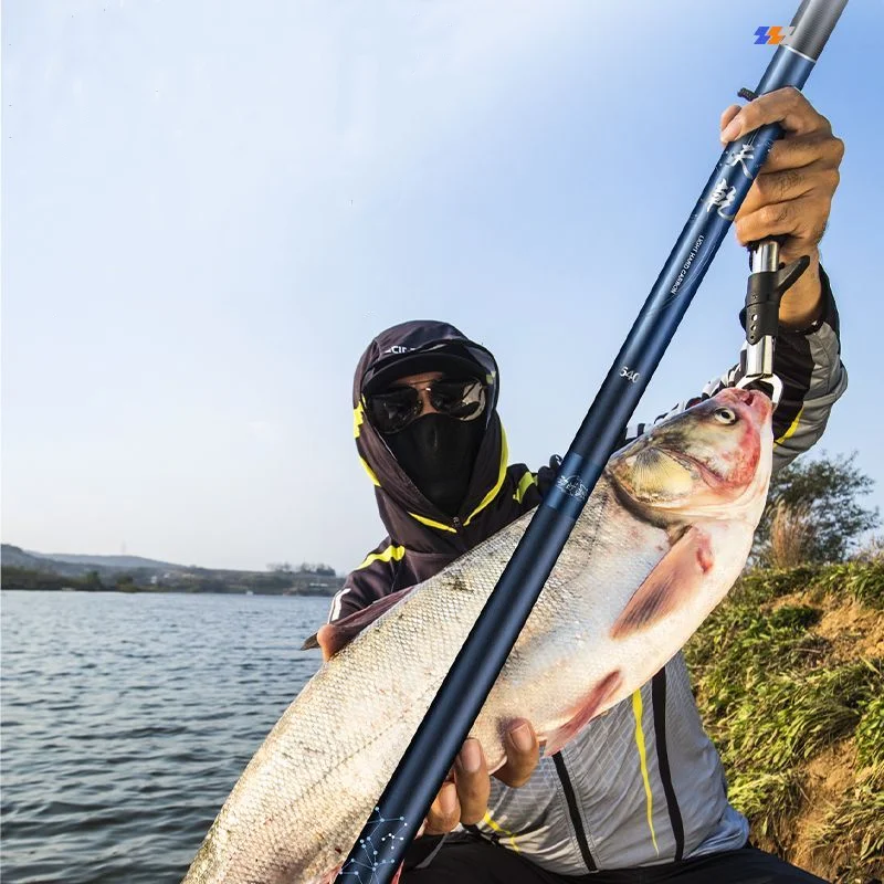 Caña de pescar ultraligera para exteriores, caña de pescar superdura de 3,6-7,2 m, 19 Tune, ultraligera, de carbono - imagen 5