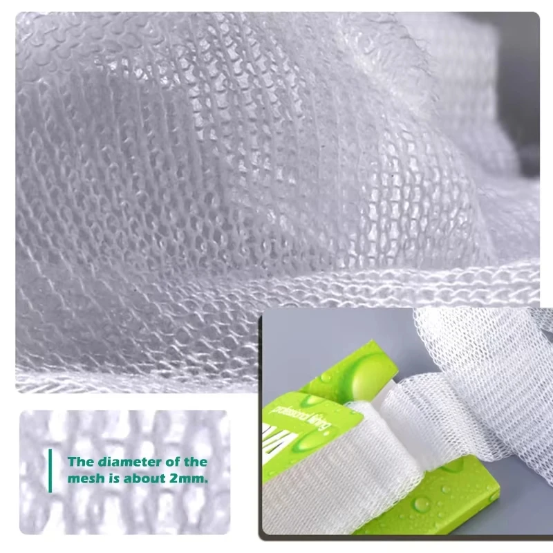 Bolsas de PVA soluble para pesca de carpa – Malla alimentadora ecológica - imagen 5