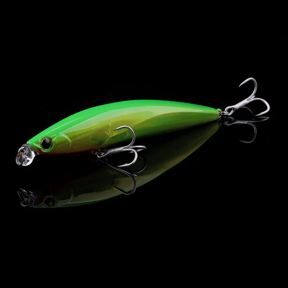 WALK FISH-señuelo de Pesca Artificial flotante, cebo duro profesional para pececillos, aparejos de Pesca de agua salada, 105MM, 12,4G - imagen 4