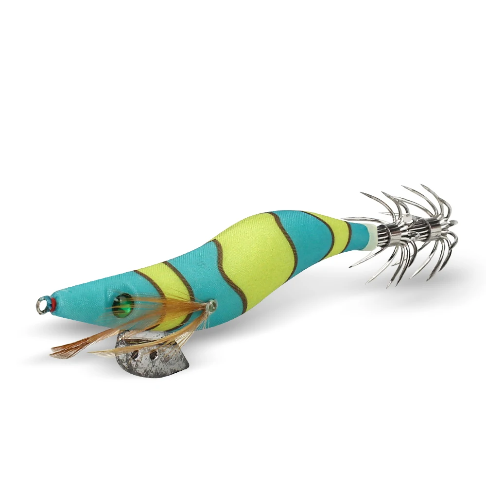 DNDYUJU-señuelo de pesca de 13,5 cm/21g, anzuelo de calamar, anzuelo de plomo de Metal, cebo duro, calamar, pulpo, sepia, camarones, aparejos de pesca - imagen 5