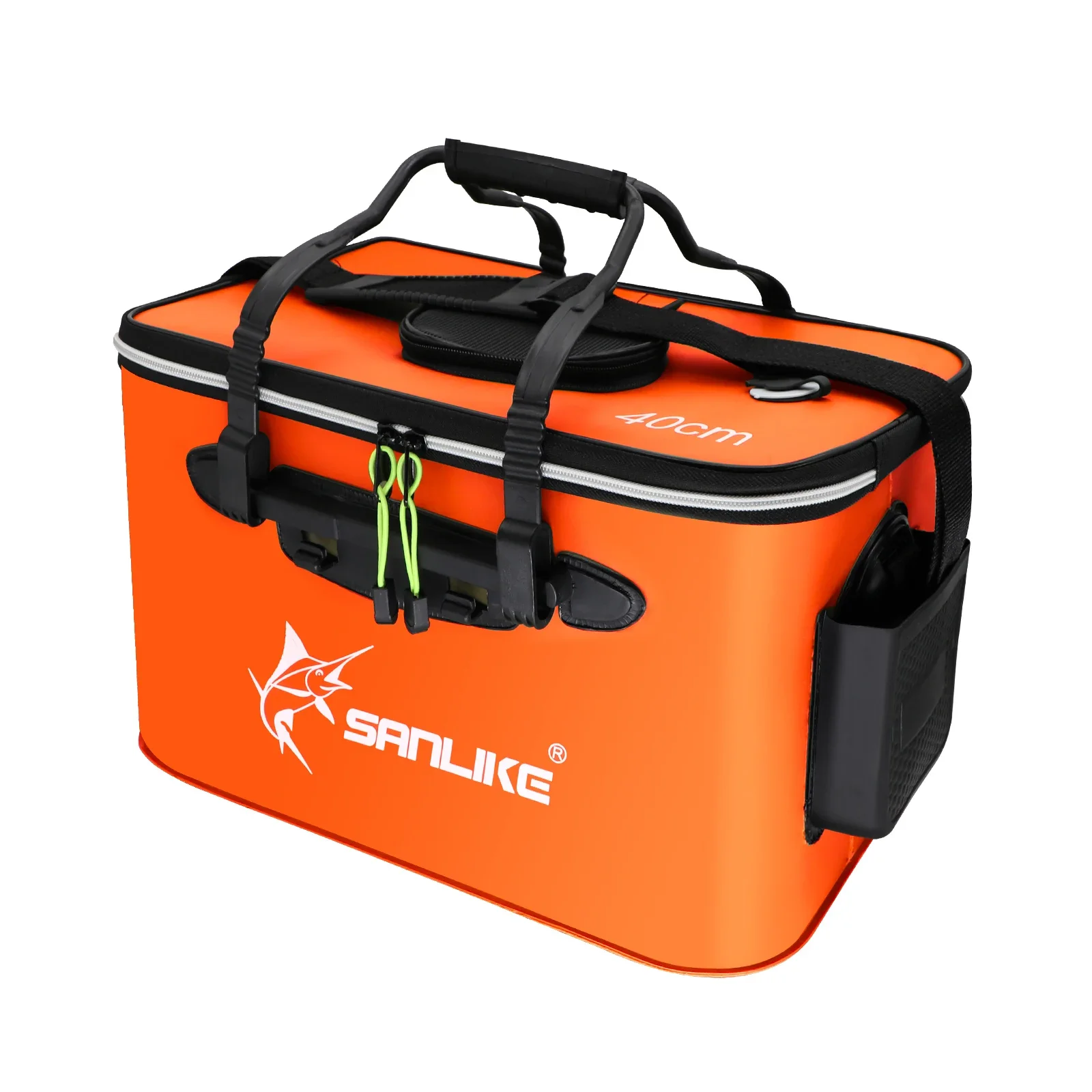 Cubo SANLIKE EVA en diferentes entornos: pesca, camping y senderismo