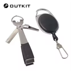 Alicate Pesca OUTKIT – Acero Inoxidable con Cortalíneas y Afilador
