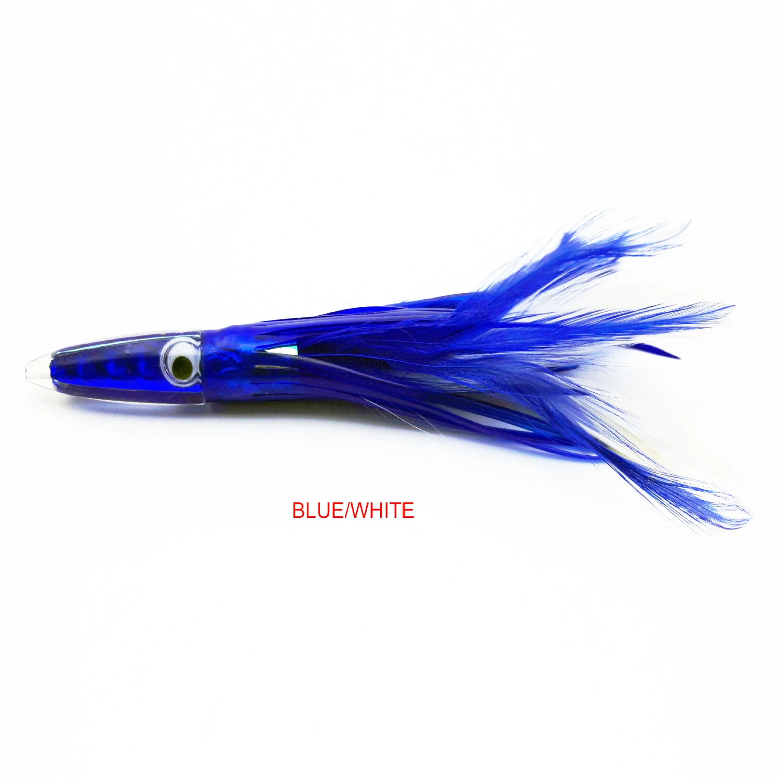 DNDYUJU-señuelo de pesca suave, falda de plumas de pulpo, cebo acrílico Artificial para atún, 14cm/32g - imagen 4
