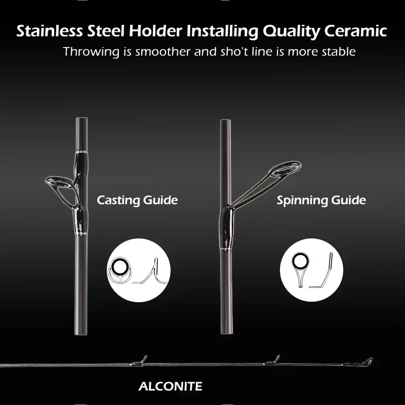 Mavllos resolute 1,8 m punta hueca ML superdura tipo bala caña giratoria línea 4-12lb señuelo 5-15g caña de pescar de carbono ligero - imagen 5