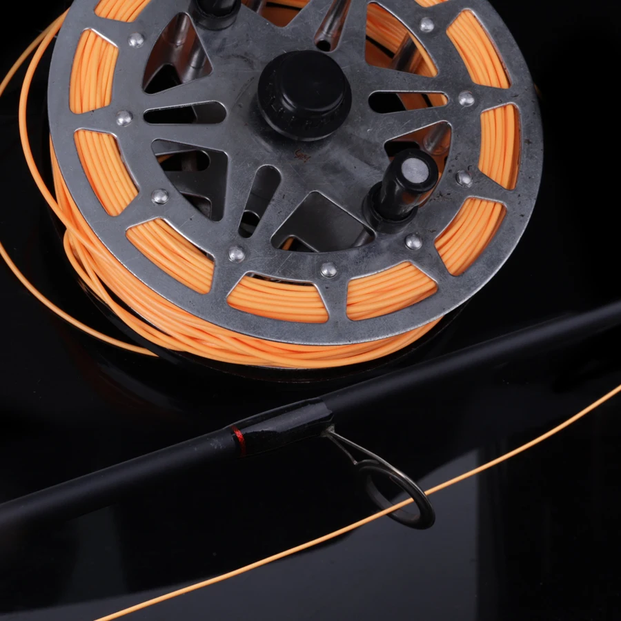 FTK 100 pies/30,5 M peso hacia adelante línea de mosca interior trenzada línea de Pe exterior de Pvc WF4F-WF8F punta superior hundimiento línea de pesca con mosca - imagen 4