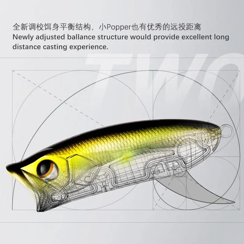 Señuelo de pesca de fundición larga RS6, cebo duro Wobbler Artificial con diseño de timón de cola única, 60mm/2023g, novedad de 9,5 - imagen 5